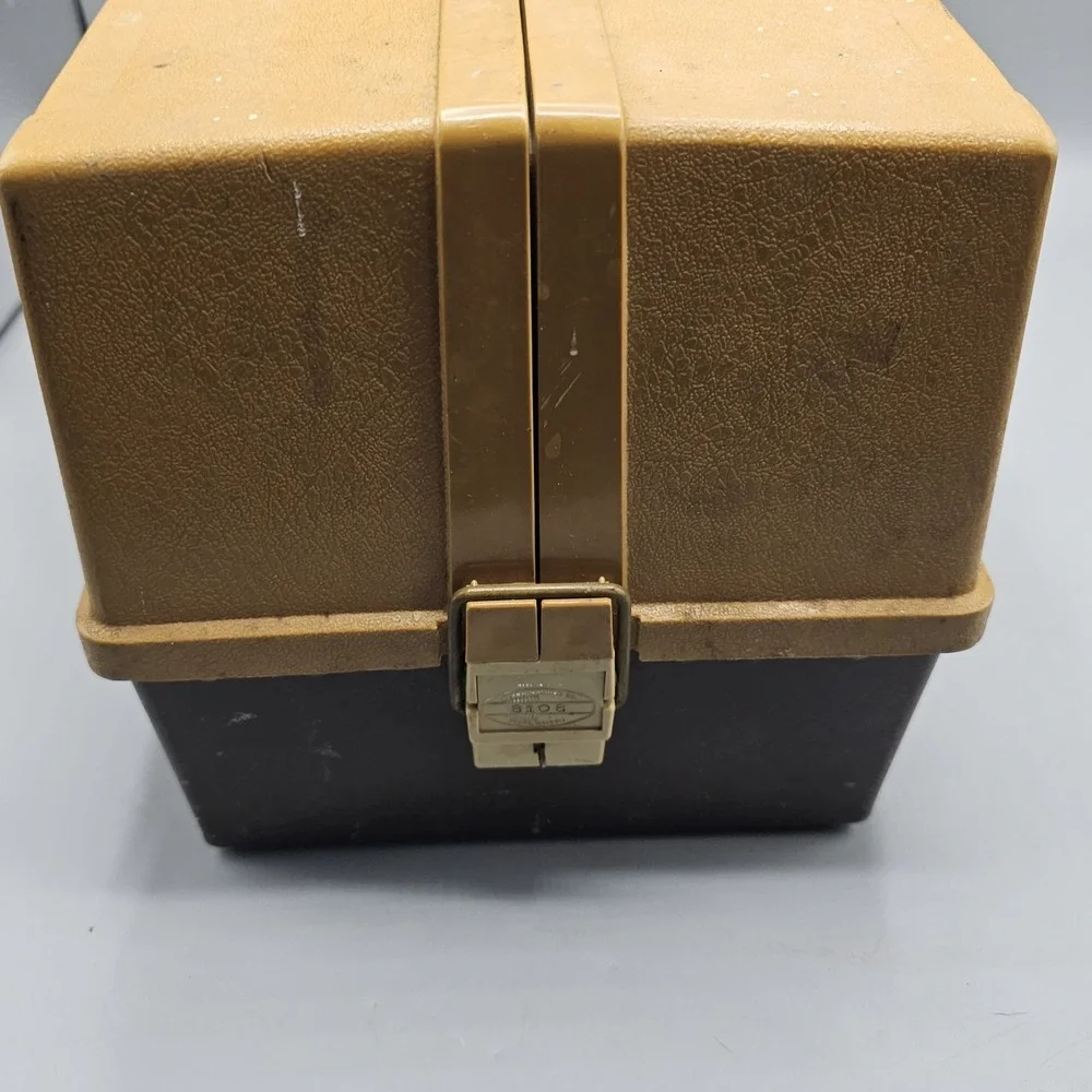 Vintage Plano 8108 8 Tray Tackle Box Made In USA